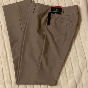 Worthington Women’s Taupe Straight Fit Dress Pants